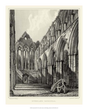 Gothic Detail IX by R W Billings art print