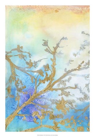 Gilt Branches I by Jennifer Goldberger art print