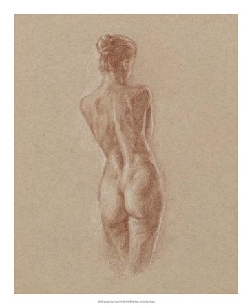 Standing Figure Study II by Ethan Harper art print