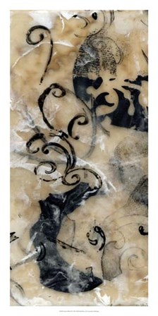 Swirls &amp; Whirls II by Jennifer Goldberger art print