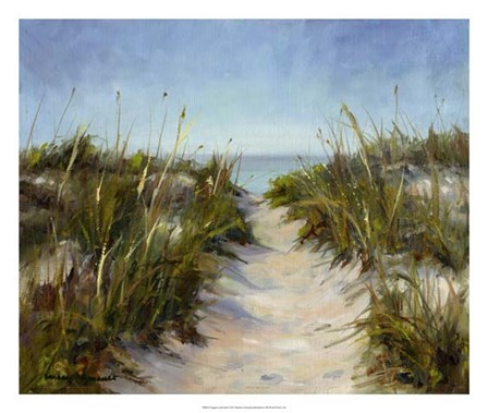 Seagrass and Sand by Barbara Chenault art print