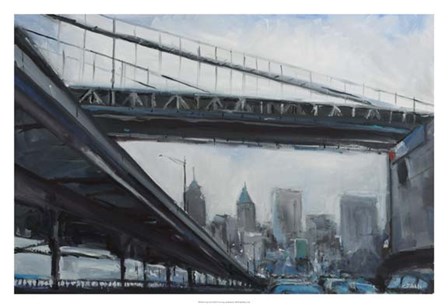 To the City by Curt Crain art print
