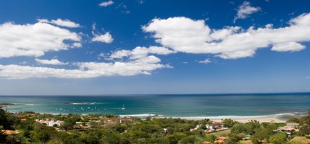 Clouds over the sea, Tamarindo Beach, Guanacaste, Costa Rica by Panoramic Images art print