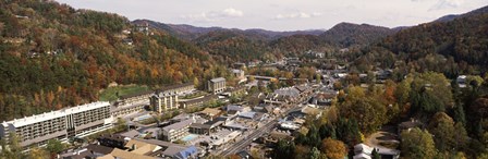 Gatlinburg, Sevier County, Tennessee by Panoramic Images art print