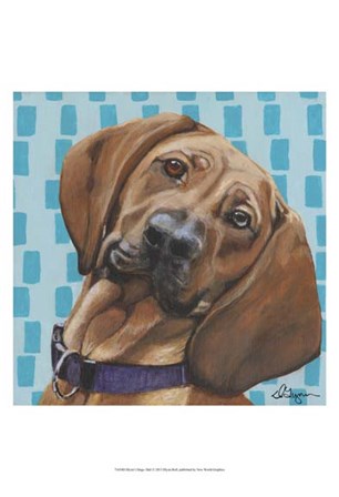 Dlynn&#39;s Dogs - Dali by Dlynn Roll art print