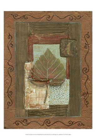 Leaf Quartet III by Wendy Russell art print