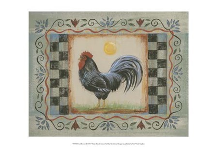 Proud Rooster II by Wendy Russell art print