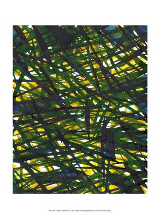 Green Thicket I by Jodi Fuchs art print