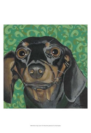 Dlynn&#39;s Dogs - Keelie by Dlynn Roll art print