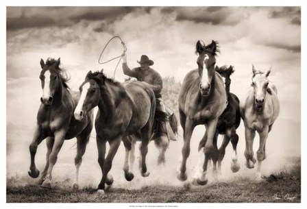 The Chase I by David Drost art print