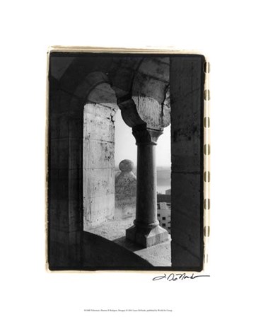 Fisherman&#39;s Bastion II Budapest by Laura Denardo art print
