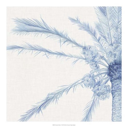 Chambray Palms I by Megan Meagher art print
