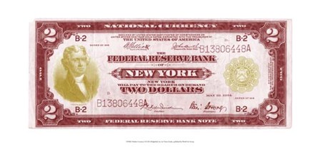 Modern Currency I by Vision Studio art print