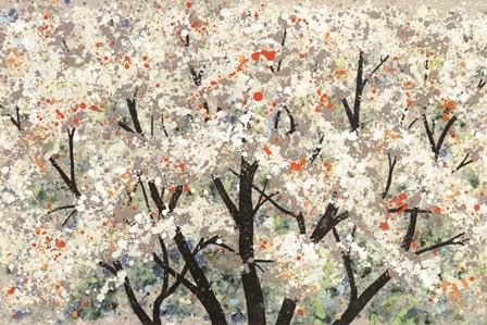 Pear Blossoms in Spring by Helena Alves art print