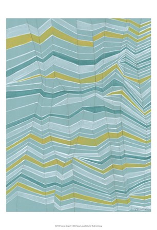 Tectonic Stripes II by Vanna Lam art print