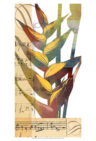 Emeraude Opera I by W Green-Aldridge art print