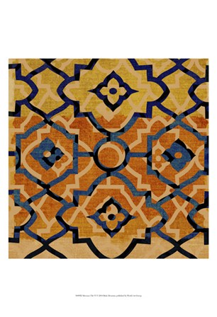 Morocco Tile VI by Ricki Mountain art print