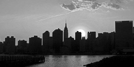Panorama of NYC I by Jeff Pica art print
