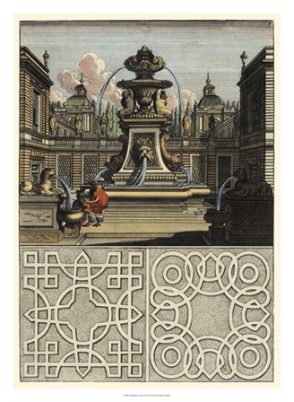 Architectura Curiosa II by Bockler art print