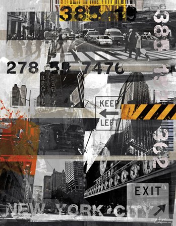 New York Style XI by Sven Pfrommer art print