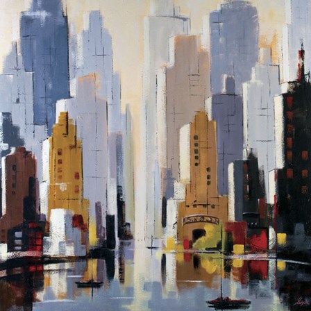 Urbania 2 by Robert Seguin art print
