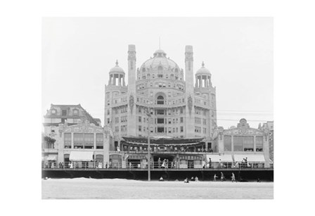 Atlantic City&#39;s Marlborough-Blenheim Hotel, ca. 1908 by Vintage Photography art print