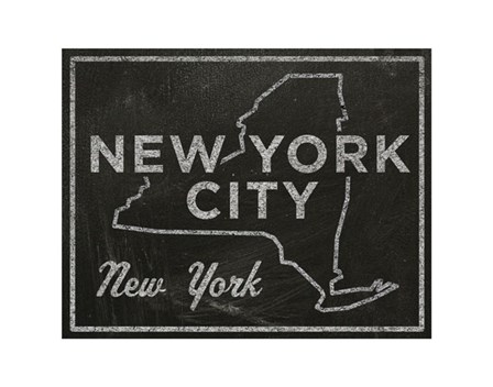New York City, New York by John W. Golden art print