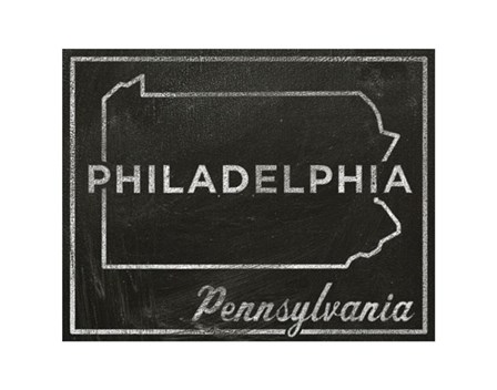 Philadelphia, Pennsylvania by John W. Golden art print