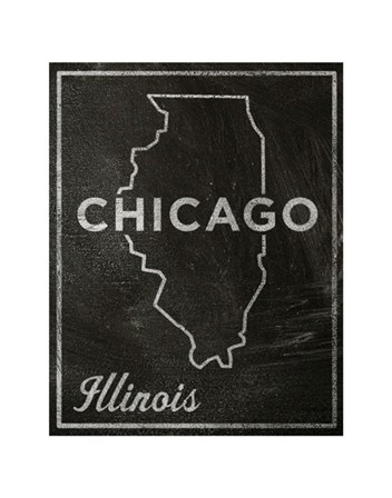 Chicago, Illinois by John W. Golden art print