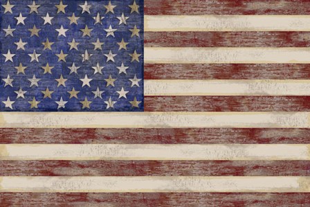 U.S. Flag by Sparx Studio art print