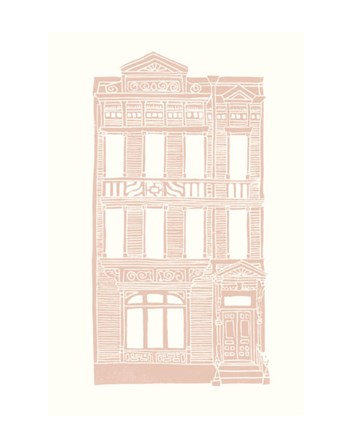 Williamsburg Building 3 (Queen Anne) by Live from bklyn art print