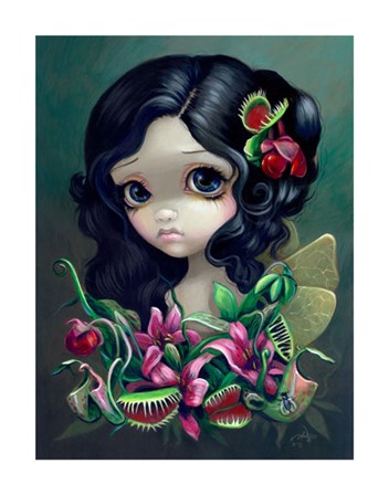 Carnivorous Bouquet Fairy by Jasmine Becket-Griffith art print