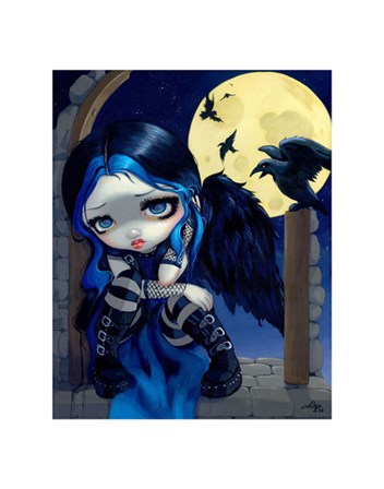 The Whispered Word Lenore by Jasmine Becket-Griffith art print