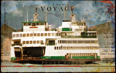 Voyage To Puget Sound by Sandy Lloyd art print