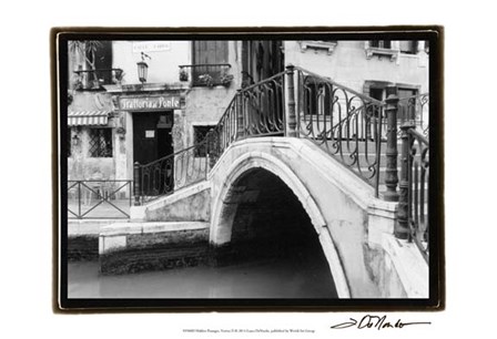 Hidden Passages, Venice II by Laura Denardo art print