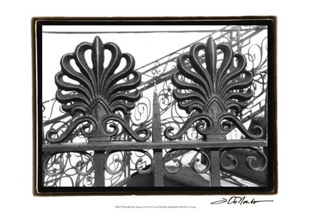 Wrought Iron Elegance I by Laura Denardo art print