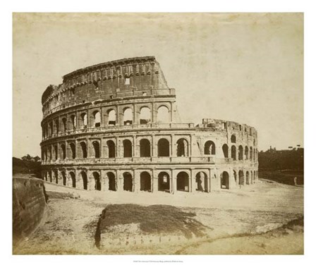 The Colosseum by Giacomo Brogi art print