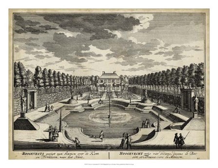 Views of Amsterdam IV by Nicolaus Visher art print