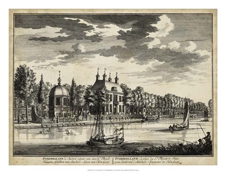 Views of Amsterdam VI by Nicolaus Visher art print
