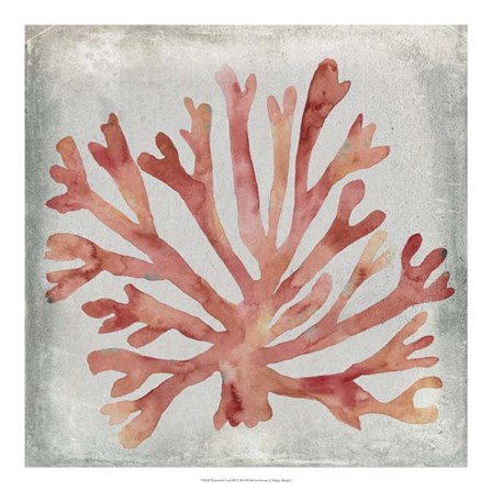 Watercolor Coral III by Megan Meagher art print