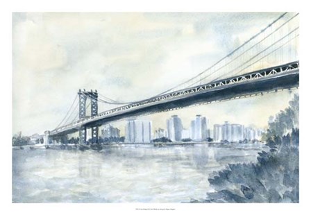 City Bridge II by Megan Meagher art print