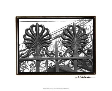 Wrought Iron Elegance I by Laura Denardo art print