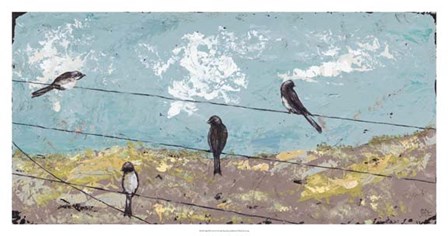 Highwire Act by Jade Reynolds art print