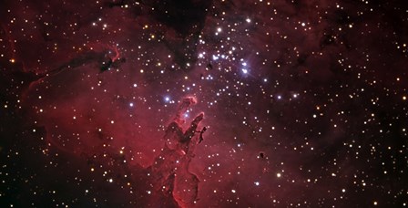 The Eagle Nebula by R Jay GaBany/Stocktrek Images art print