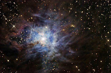 The Iris Nebula by R Jay GaBany/Stocktrek Images art print