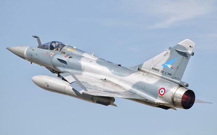 Dassault Mirage 2000C of the French Air Force by Giovanni Colla/Stocktrek Images art print
