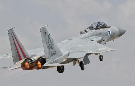 F-15D Eagle Baz Aircraft of the Israeli Air Force by Giovanni Colla/Stocktrek Images art print