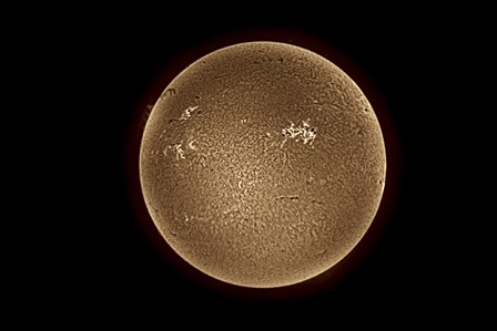The Sun in Hydrogen Alpha by Robert Gendler/Stocktrek Images art print