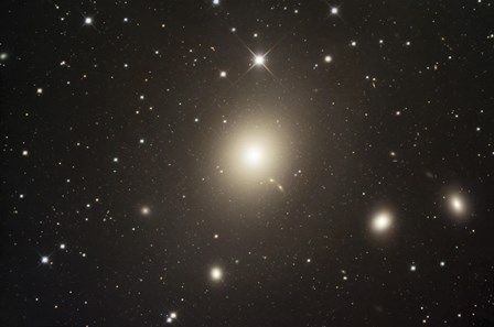 Elliptical Galaxy Messier 87 by Robert Gendler/Stocktrek Images art print