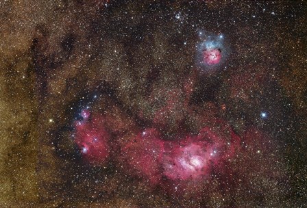 Nebulosity in Sagittarius by Robert Gendler/Stocktrek Images art print
